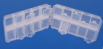 Plastikbox doppelseitig mit 20 Fächer
