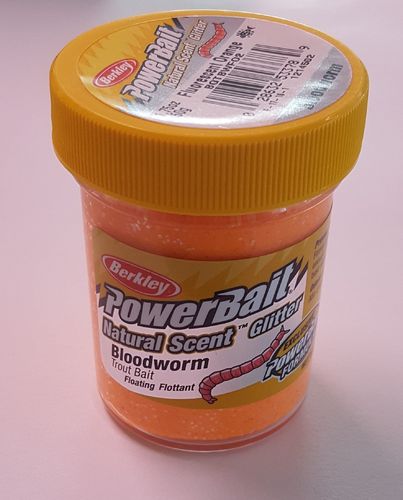 Berkley Powerbait Forellenteig Orange/Bloodworm