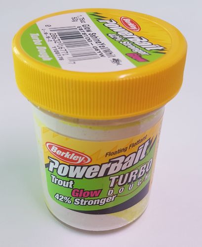 Berkley Powerbait Glow Sshine Yel.Whit / Turbo Dough 42% Stronger