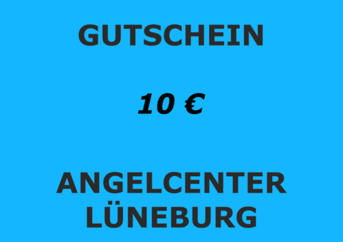 Gutschein 10 € - Angelcenter Lüneburg