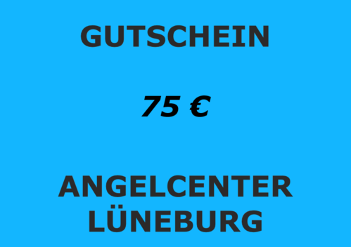 Gutschein 75 € - Angelcenter Lüneburg