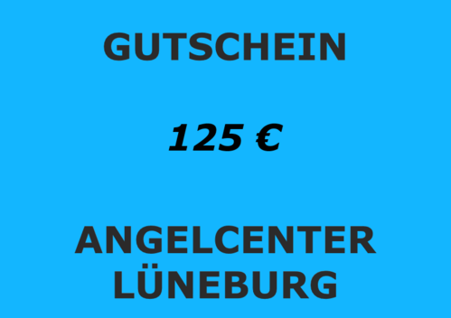 Gutschein 125 € - Angelcenter Lüneburg