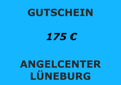Gutschein 175 € - Angelcenter Lüneburg