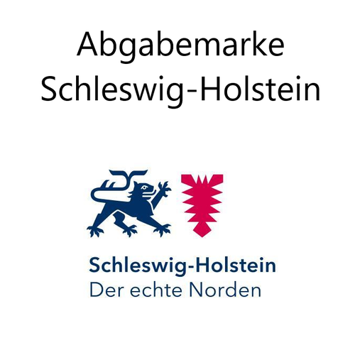 Schleswig-Holstein Fischerei Abgabemarke
